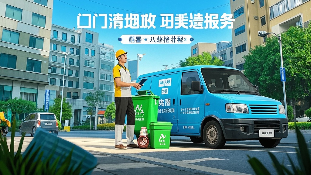 一键呼叫，垃圾上门清！美城迅洁让生活更轻松