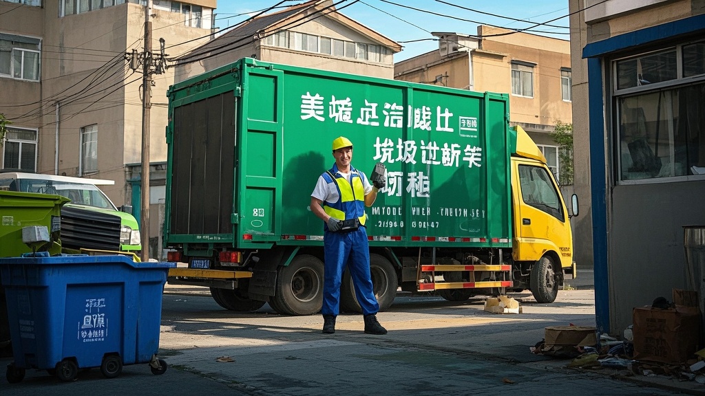 垃圾不用自己搬！美城迅洁上门服务，省心又省力